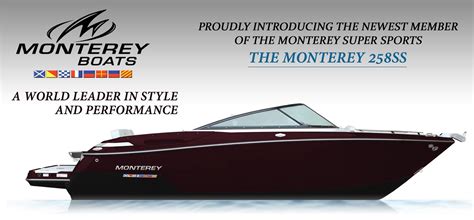 Introducing Monterey Boats New 258ss Monterey Boats