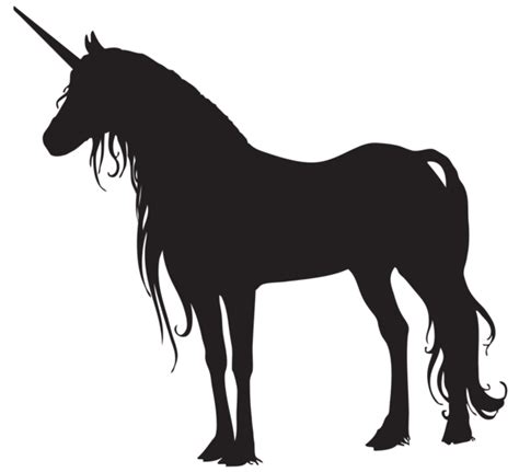 Unicorn Silhouette PNG Clip Art | Unicorn silhouette, Silhouette png, Silhouette art