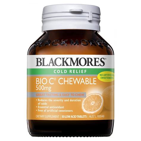 Shop with afterpay on eligible items. Blackmores Bio C 500mg 50 Chewable Tablets Vitamin C ...
