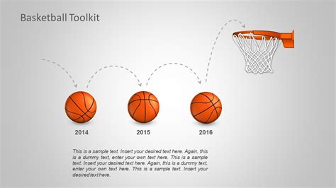 Basketball Powerpoint Shapes Slidemodel