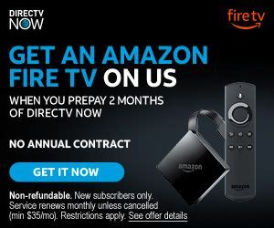 I have fire stick, roku, and apple tv, apple tv works when you set it up it asks if it can use your location, this is for any directv now app on a tv. Directv NOW! No Annual Contract post by: Main Street Mobile Billboards | Directv, Fire tv ...