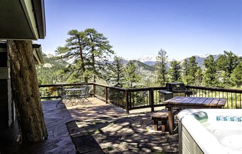 Tranquil Estes Park 3 Bedroom Mountain View Condo Rental With Hot Tub