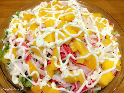 Mango Kani Salad Pinoy Food Delight