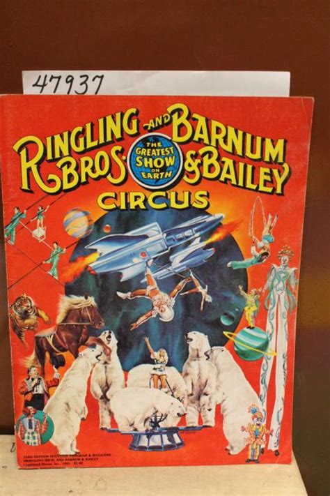 Ringling Bros And Barnum And Bailey Circus 110th Edition Souvenir