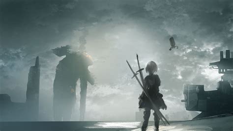 Nier Automata Wallpaper One Of The Best Backgrounds For Cell And Desktop Knowledge And Brain