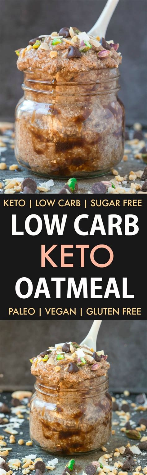 Overnight oats are my current new love. Low Carb Keto Overnight Oatmeal (Paleo, Vegan)