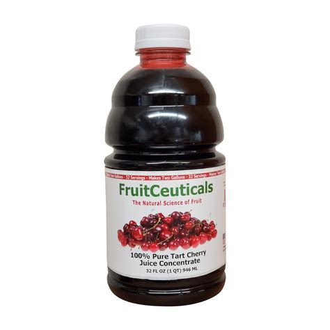 Tart Cherry Juice Concentrate 32oz 100 Pure Michigan Grown
