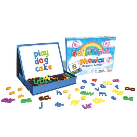 Rainbow Phonics Magnetic Letters 85 Pieces Jrl194 Junior Learning