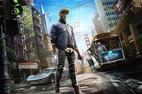 Hd Wallpaper Watchdogs Game Character Marcus Watch Dogs 2 4k