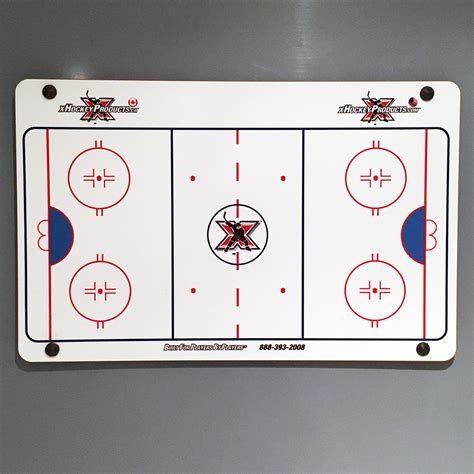 Hockey Coaching Board With Suction Elite Cups 15 X 24