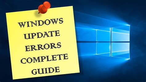 Windows Update Error Advanced Troubleshooting Works For Windows 10