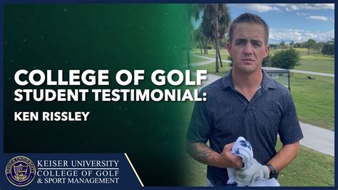 Golf Management Degree Online Keiser University Golf College In Florida