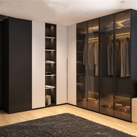 factory modern melamine closet wardrobe storage cabinet individual