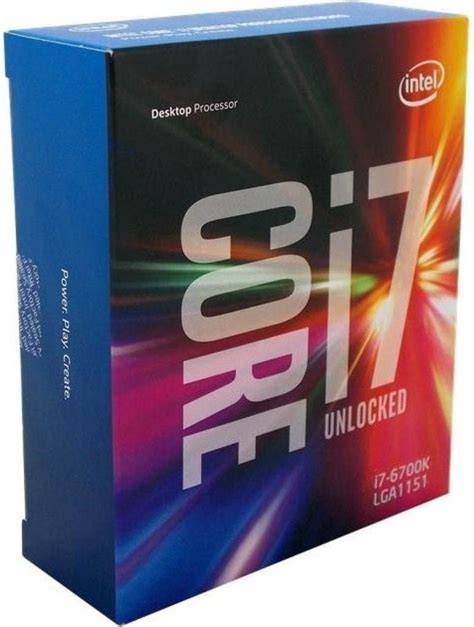 Processador Intel Core I7 6700k 42 Ghz Lga 1151 Mercado Livre