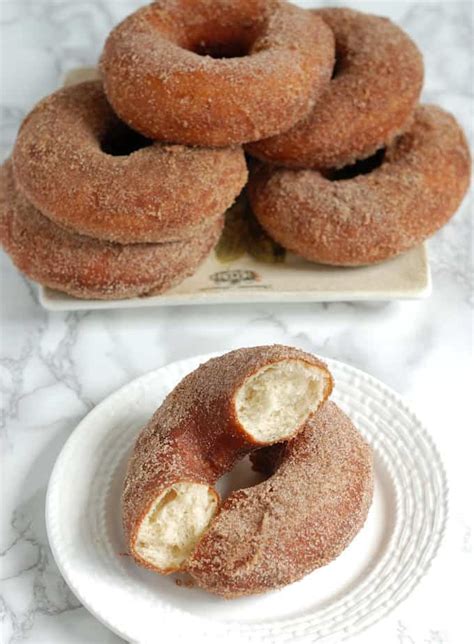 Sourdough Donuts With Cinnamon Sugar Baking Sense
