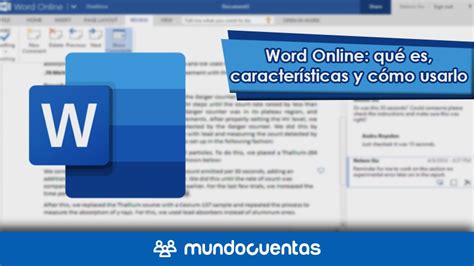Word Online Qué Es Y Cómo Usarlo Para Editar Documentos
