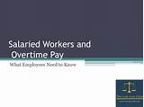Pictures of When Do You Have To Pay Overtime To Salaried Employees