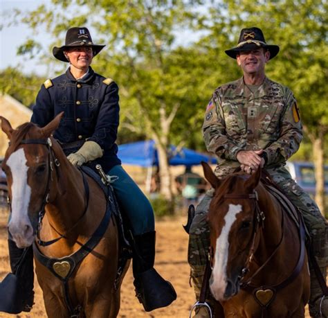 First Team Showcases Cavalry Skills At Rodeo Article The United