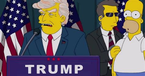 The Simpsons Predicted President Trump 16 Years Ago As ‘a Warning To