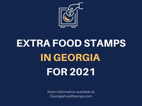 How do you apply for assistance? Extra Food Stamps in Georgia for 2021 - Georgia Food ...