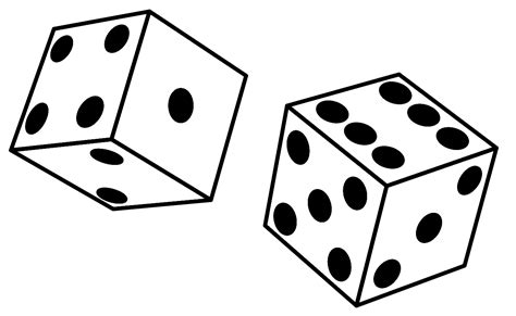Free Dice Clipart Black And White Download Free Dice Clipart Black And