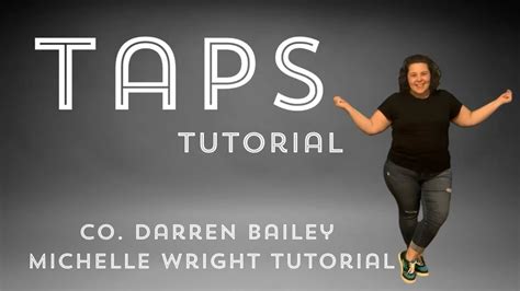 taps line dance tutorial intermediate advanced choreography by darren bailey youtube