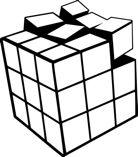 Rubik Cube 3d Coloring Page Coloring Home