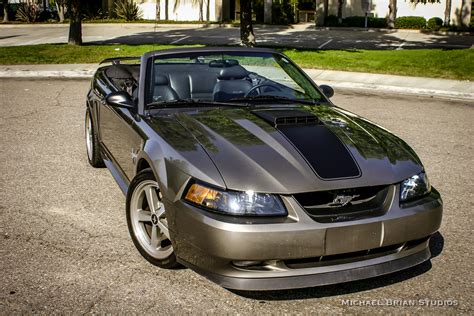 Coal 2001 Ford Mustang Gt Convertible Time To Go Topless Curbside