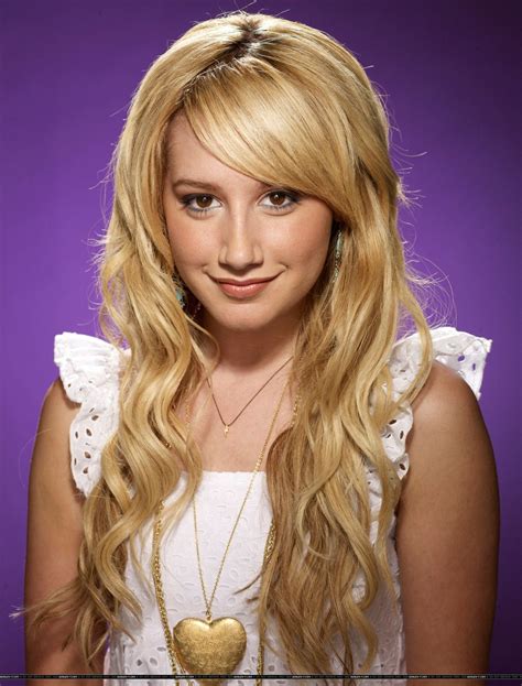 Ashley Tisdale Side Swept Bangs