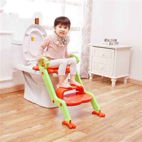 New Style Baby Potty Seat With Ladder Children Toilet Seat