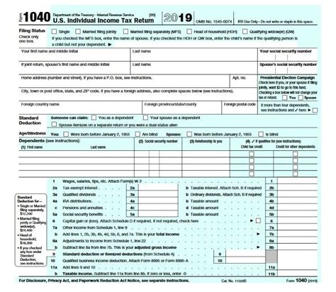 Income Tax Submission 2019 Patrick Edwards