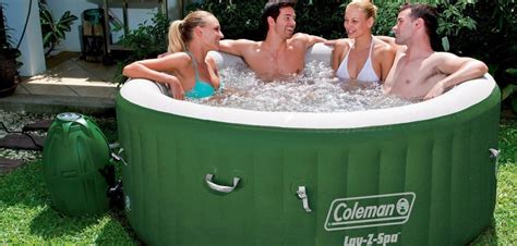 Review Coleman Lay Z Spa Inflatable Hot Tub Youtube