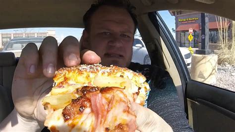 Hungry Howies Stuffed Crust Hawaiian Pizza Food Review Youtube
