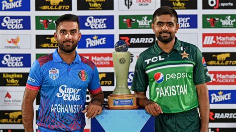 Afghanistan Vs Pakistan St Odi Live Streaming When And Where To Watch Crickit