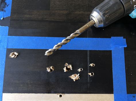 How To Stop Drill Bit From Splintering Top Of Wood Ugly Hole Rtools