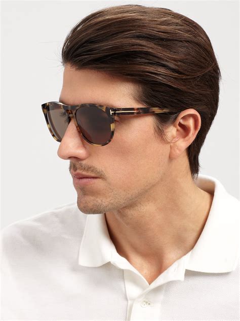 Lyst Tom Ford Plastic Aviator Sunglasses For Men