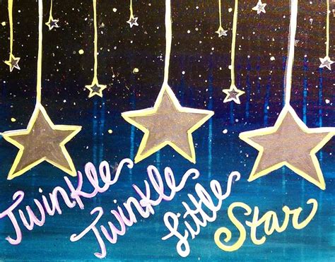 Twinkle Twinkle Little Star Pinot S Palette Painting