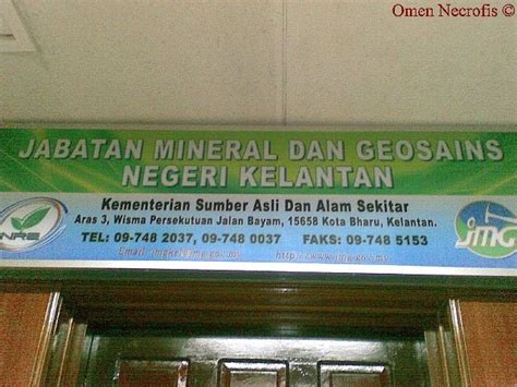 Jabatan mineral dan geosains, קוואנטאן, פהאנג, מלזיה 4.0. Buletin JMG Kelantan: Kenali JMG Kelantan