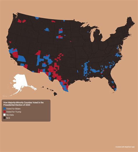 How Majority Minority Counties Voted In The 2020 Presidential Election
