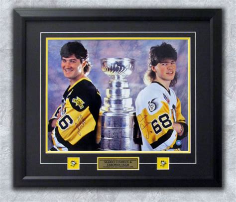 He played parts of 17 national hockey league (nhl) seasons (his whole nhl career) with the pittsburgh penguins from 1984 to 2006, assuming ownership in 1999. Mario Lemieux & Jaromir Jagr Pittsburgh Penguins Signed ...
