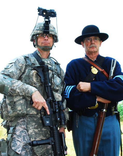 Dvids News New York National Guard Comparescontrasts Modern And Civil War Soldiers To Mark