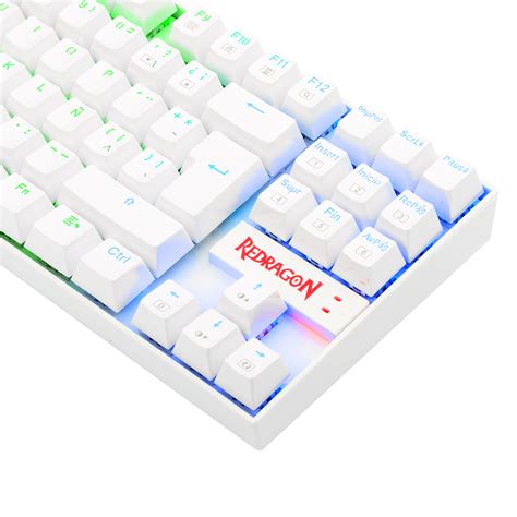 Teclado Mecánico Gamer Redragon Kumara White K552W-RGB ⋆ Tecnologías Y