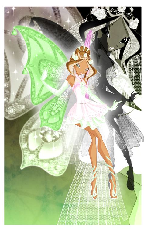 Flora Wedding Enchantix The Winx Club Fairies Fan Art 36497404 Fanpop