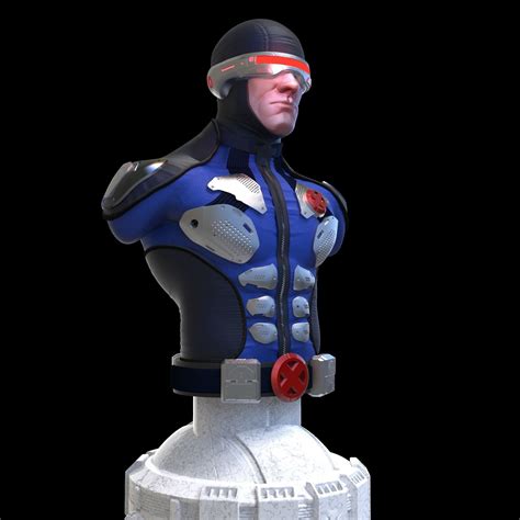 Cyclops Leader Of The X Men 3d Model 3d Printable Cgtrader