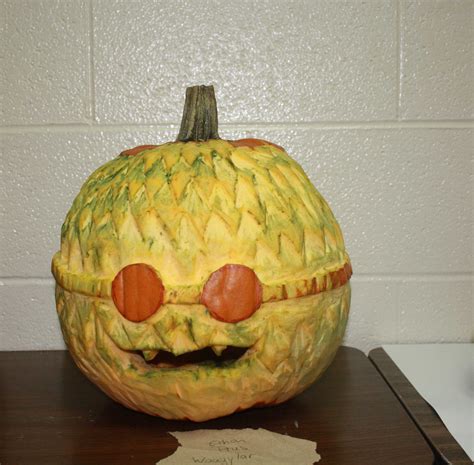 Vaco Pumpkin Carving Contest Entries Include Zombies Cannibals The