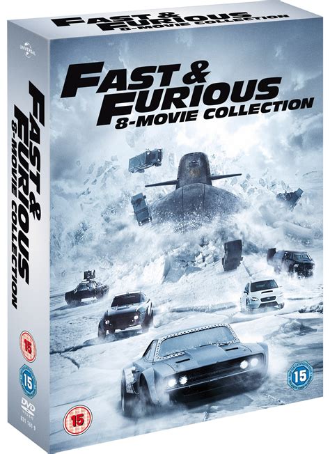 Fast And Furious 8 Movie Collection Dvd Box Set Free