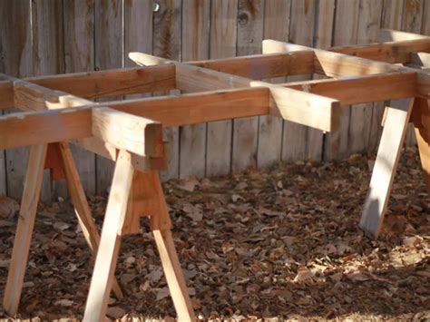 Saw Horse Work Table Saw Horse Modern Woodworking Projects Woodworking