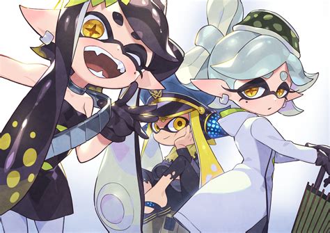 Callie Marie And Agent 3 Splatoon And 1 More Drawn By Kinniku