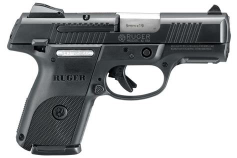 Ruger Sr9c Compact 9mm Black Nitrade Pistol Le Sportsmans Outdoor