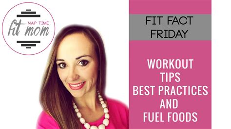 Fit Tip Friday Workout Tips Youtube